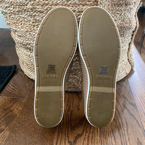 Sperry - Coil Ivy Perforated Boat Shoes 10M - Picture 5 of 7